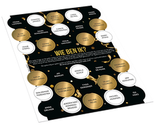 Load image into Gallery viewer, 98757 Time To Party Stickervel 'Wie ben ik?' Spel