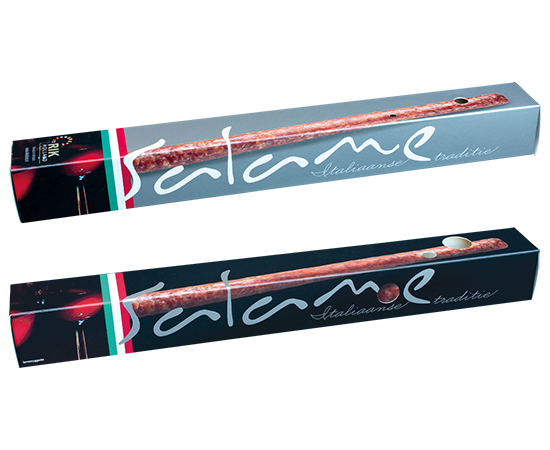 16466 Rik Holland Italiaanse Salami Zilver/Zwart