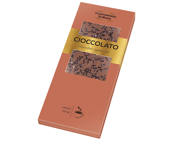 92416 White Label Chocolate Bar Cappuccino