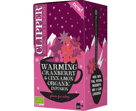 35019 Clipper Thee Cranberry Kaneel BIO