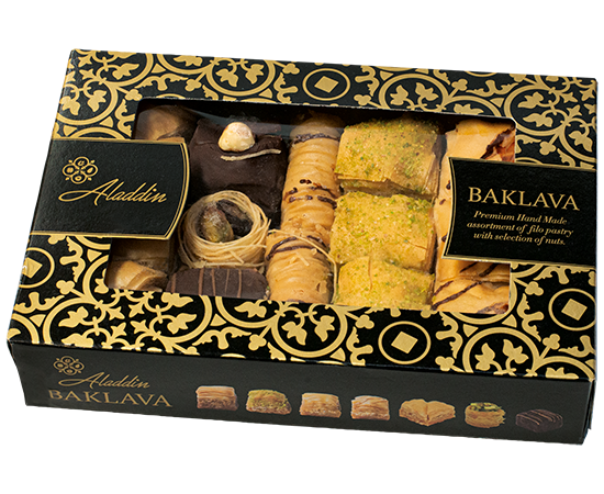 45167 Gold Black Baklava