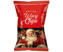 Afbeelding in Gallery-weergave laden, 92738 Vintage Christmas Ribbelchips Zout XXL
