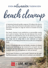 Afbeelding in Gallery-weergave laden, 98755 Even Uitwaaien Beach Clean-up Flyer
