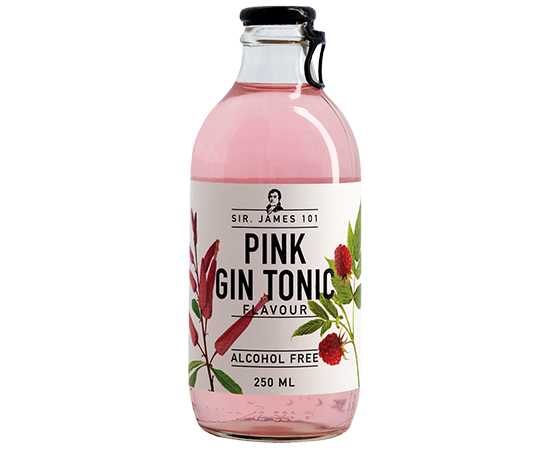 67024 Sir James Pink Gin Tonic 0%