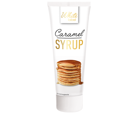 91240 White Label Label Caramel Syrup