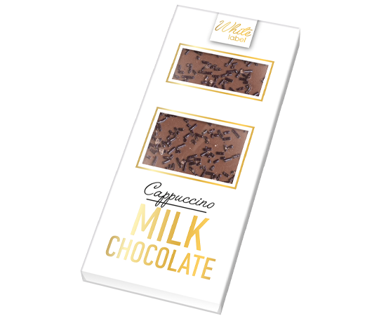 92416 White Label Chocolate Bar Cappuccino