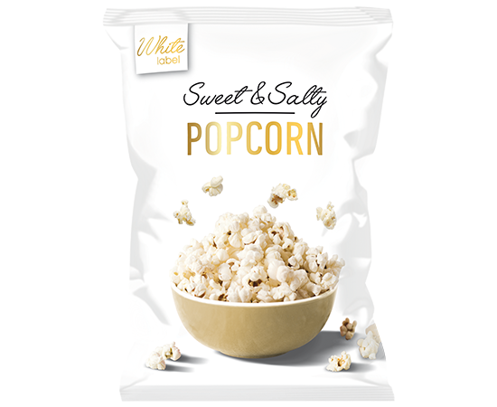 92871 White Label Popcorn Sweet & Salty