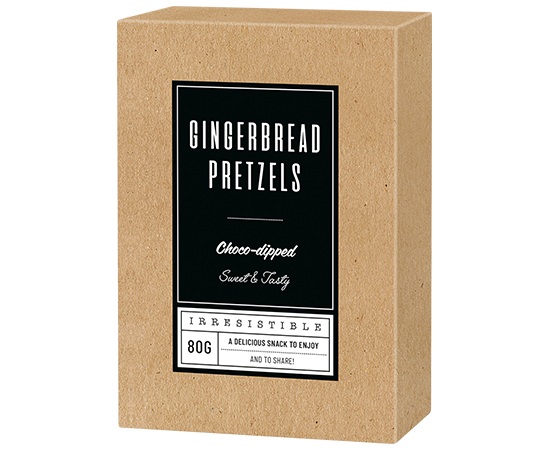 95017 Unbranded Choco Gingerbread Pretzels