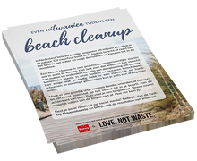 Load image into Gallery viewer, 98755 Even Uitwaaien Beach Clean-up Flyer
